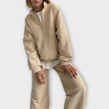 ZELINA™ – CONJUNTO COM FECHO E ESTÉTICA MINIMAL