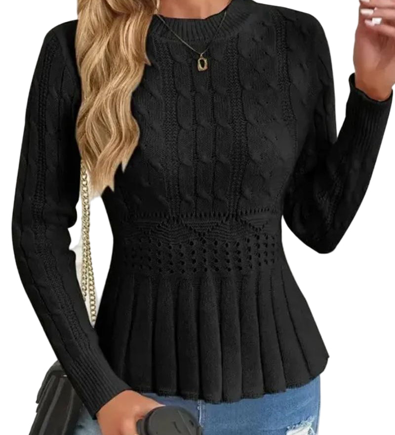 OLIVIA™ - CAMISOLA DE MALHA GROSSA