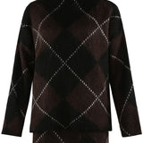 Argyle Jumper And Skirt Set - PRE-ORDER