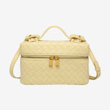 JULIANA™ – MALA ESTRUTURADA ENTRELAÇADA COM BRILHO