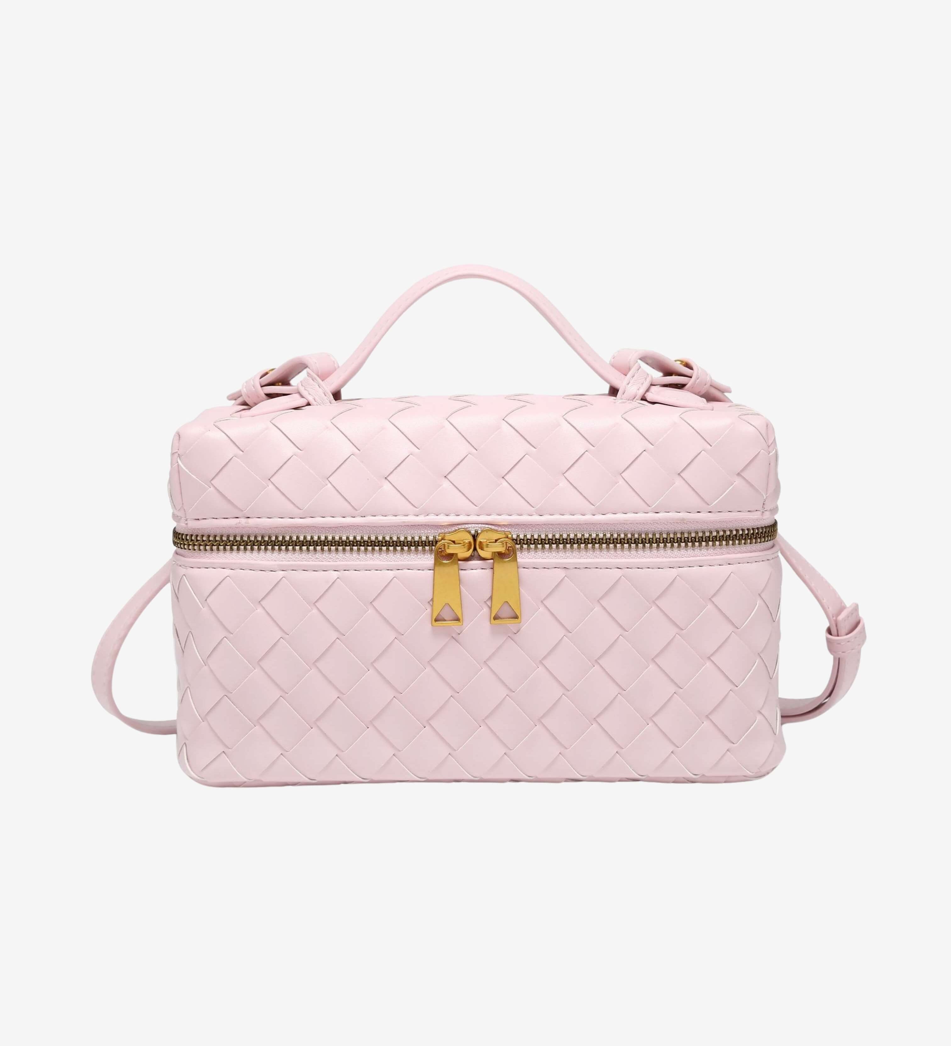 JULIANA™ – MALA ESTRUTURADA ENTRELAÇADA COM BRILHO