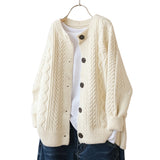 BÁRBARA™ – CARDIGAN DE MALHA TRANÇADA