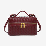 JULIANA™ – MALA ESTRUTURADA ENTRELAÇADA COM BRILHO