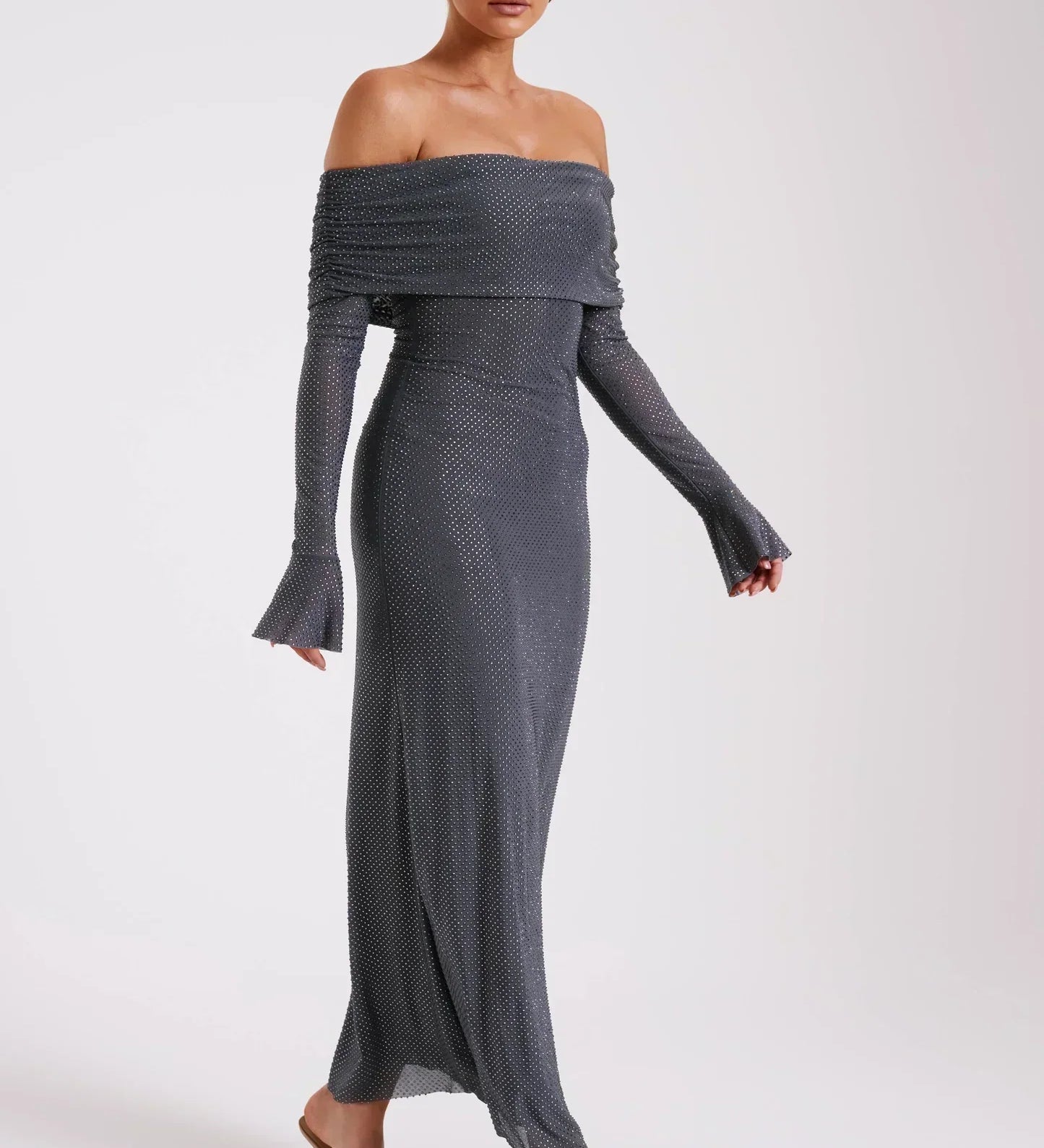 STELLA™ – VESTIDO DE LANTEJOULAS CINTILANTE COM BRILHO IRRESISTÍVEL