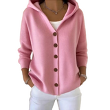 NOELLE™ – CARDIGAN LEVE COM CAPUZ
