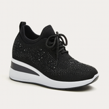 GISELA™ – TÉNIS ORTOPÉDICOS COM BRILHANTES