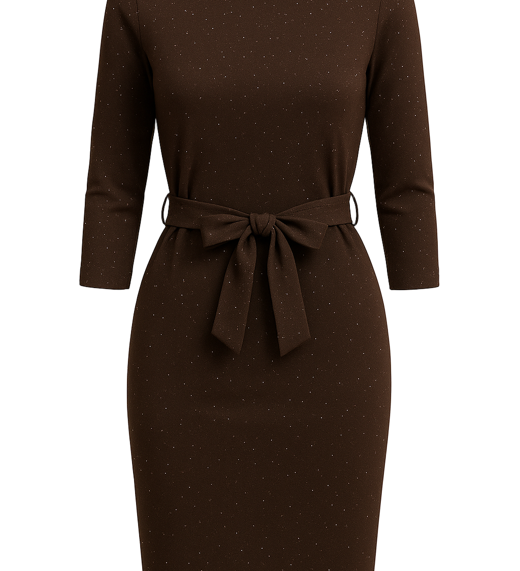 SOFIA™ - VESTIDO ISLA COM BRILHO GLITTER