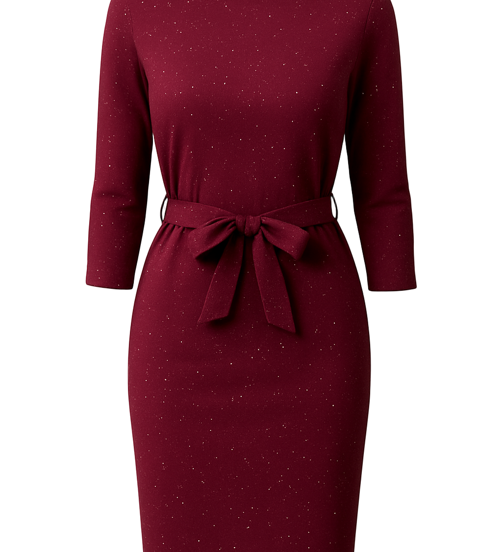 SOFIA™ - VESTIDO ISLA COM BRILHO GLITTER