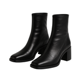 NATALIA™ – BOTAS COM SALTO BLOCO E BICO QUADRADO