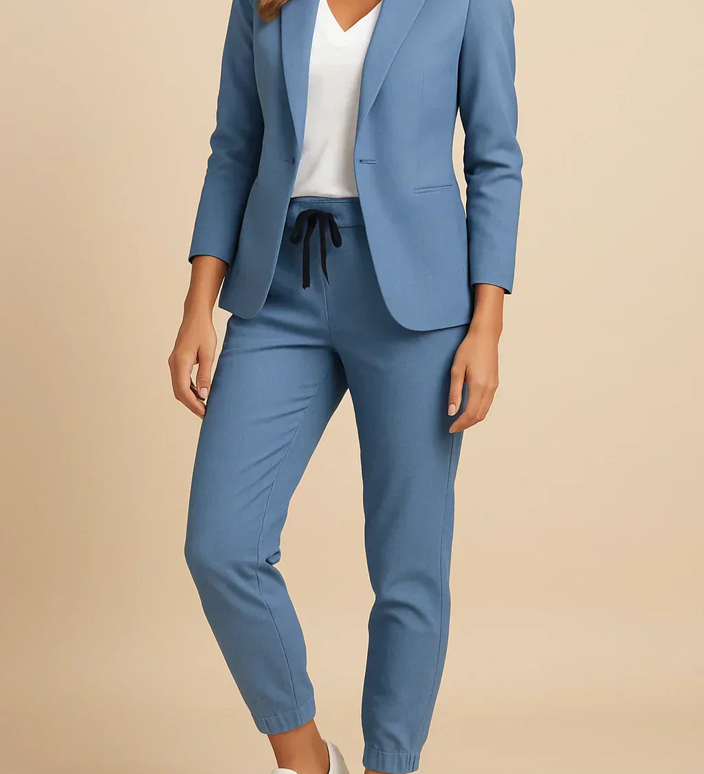 ANASTAZIA™ – CONJUNTO ELEGANTE COM BLAZER E CALÇAS