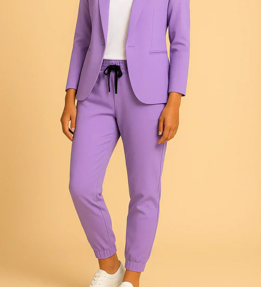 ANASTAZIA™ – CONJUNTO ELEGANTE COM BLAZER E CALÇAS