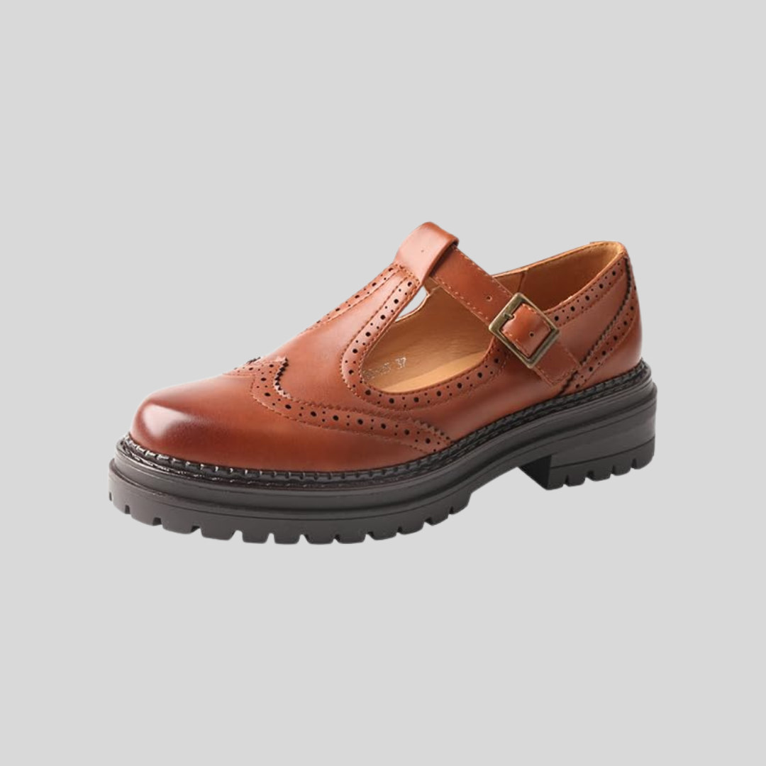 RENY™ – SAPATOS MARY JANE ESTILO COM FIVELA