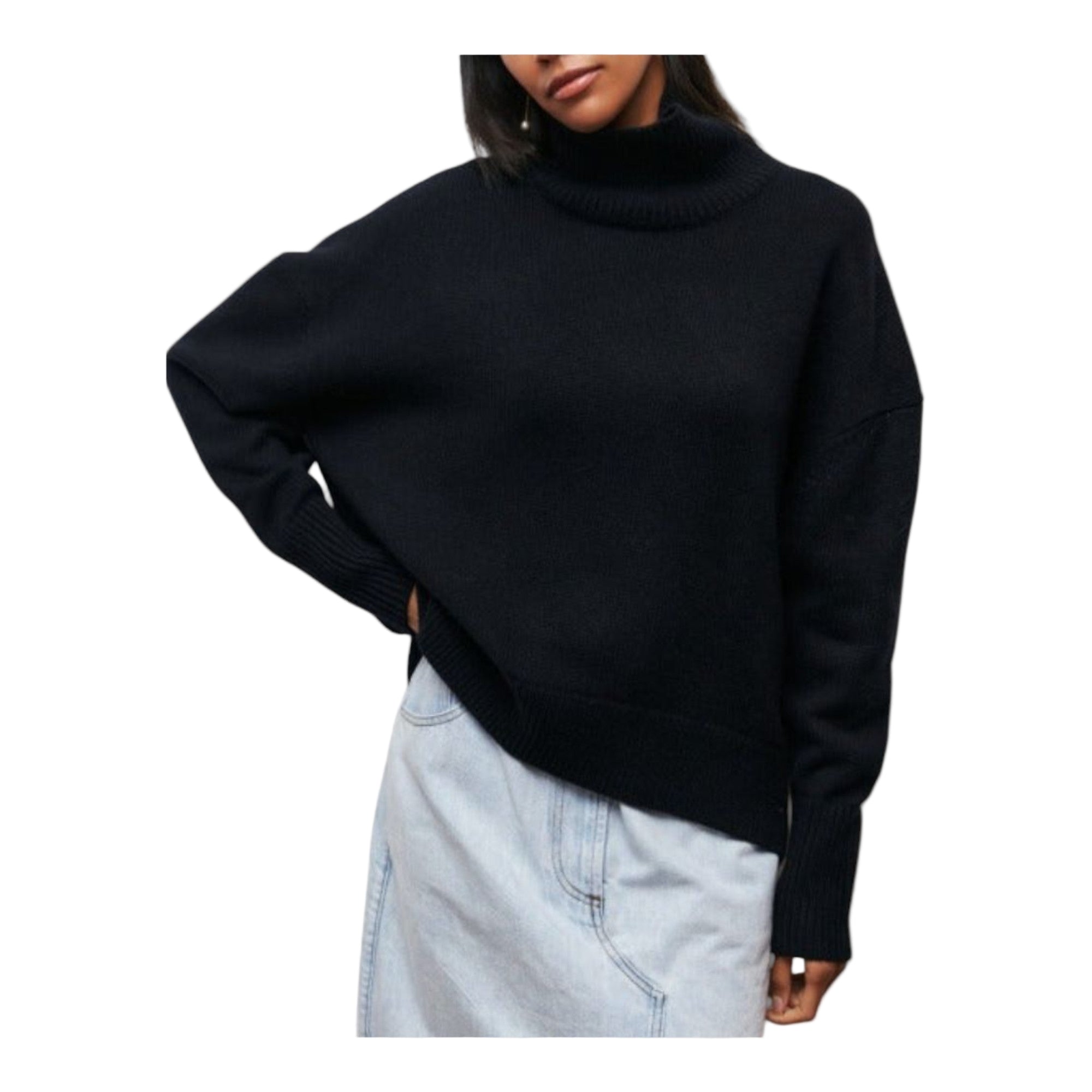 AURELIA™ – CAMISOLA COM GOLA ALTA