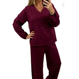 BRUNA™ - CONJUNTO COM BRILHO GLITTER