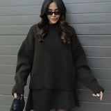 MARIE™ – CONJUNTO DE MALHA COM BLUSA E SAIA