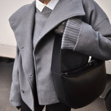 SERENA™ – CASACO CURTO REVERSÍVEL COM GOLA AMPLA