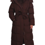 CARMEN™ – CASACO COMPRIDO ACOLCHOADO COM CINTO