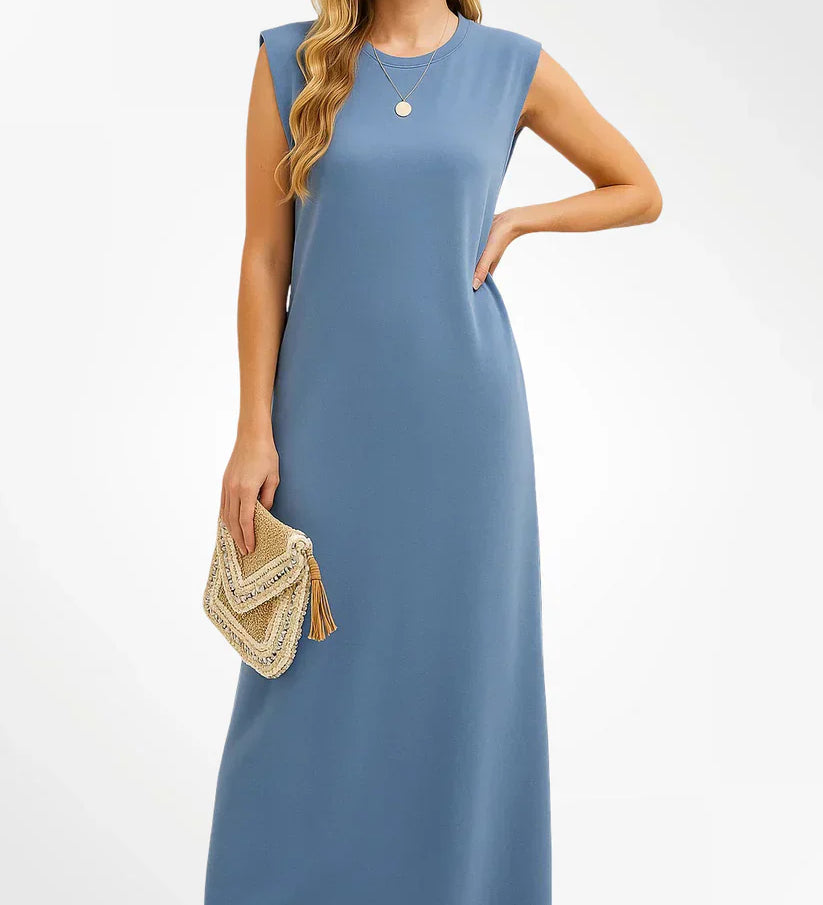 STELLA™ – VESTIDO SOLTO E AREJADO COM FOLHOS E MOVIMENTO NATURAL