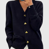 CELINA™ – CARDIGAN ELEGANTE COM BOTÕES
