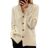 CELINA™ – CARDIGAN ELEGANTE COM BOTÕES