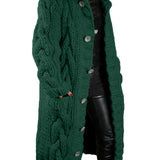 HELENA™ – CARDIGAN DE MALHA LONGO E GROSSO