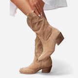 DIDA™ – BOTINS COWBOY EM CAMURÇA