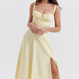 FLORE™ – VESTIDO MIDI ELEGANTE COM EXPRESSÃO INTEMPORAL