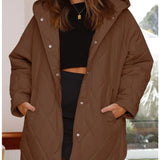 SUSANA™ – CASACO DE INVERNO OVERSIZE COM CAPUZ