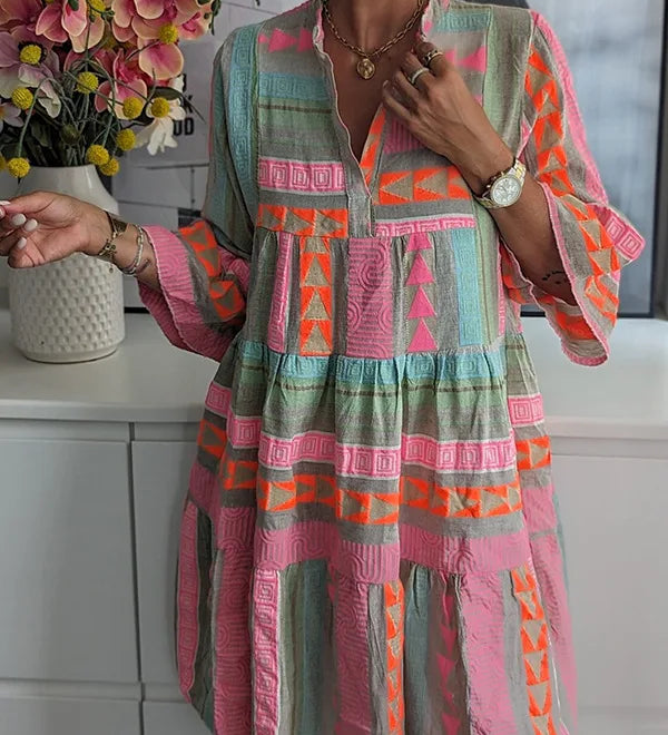 JULIANA™ – VESTIDO COM FOLHOS EM CAMADAS