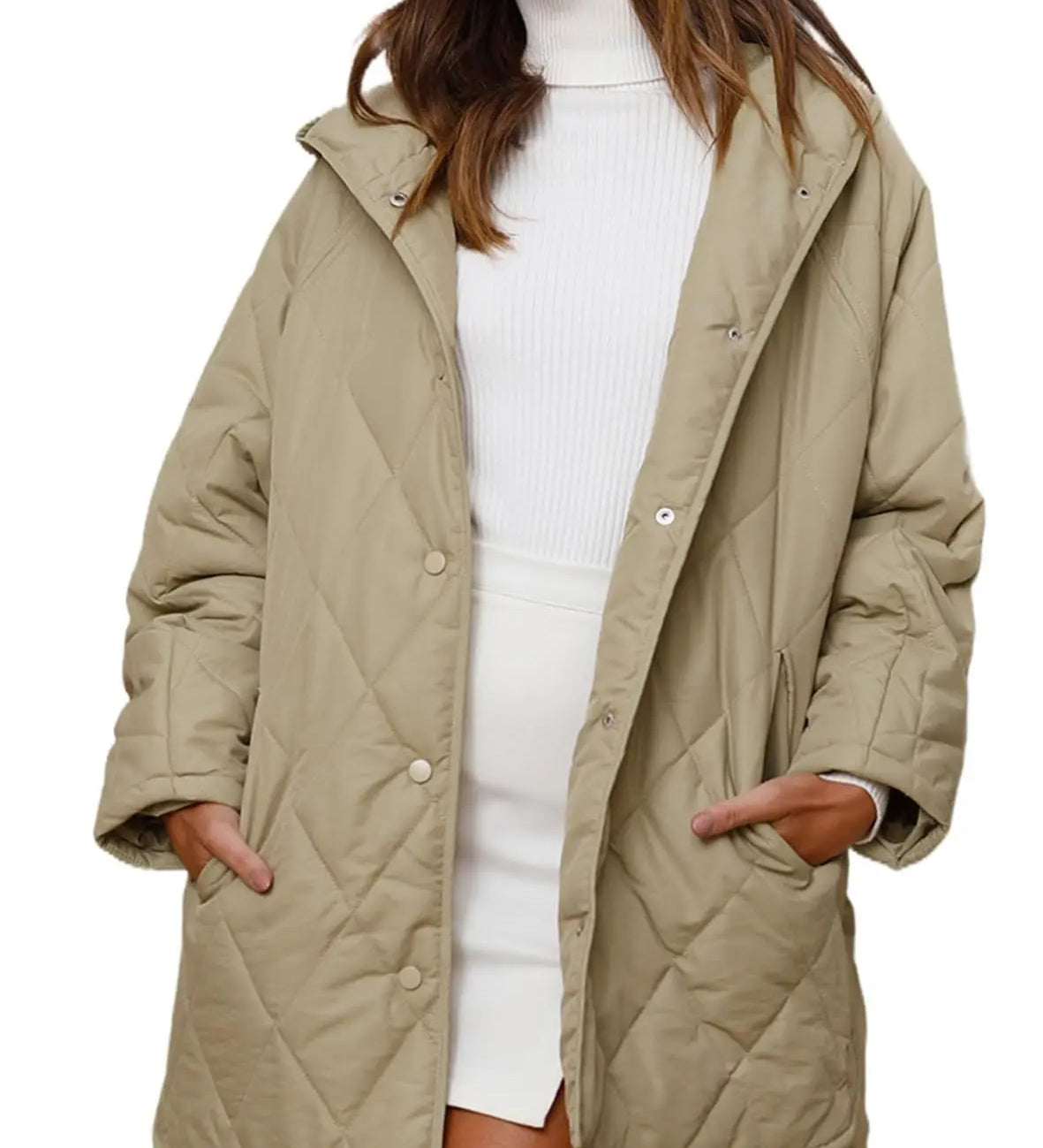 SUSANA™ – CASACO DE INVERNO OVERSIZE COM CAPUZ