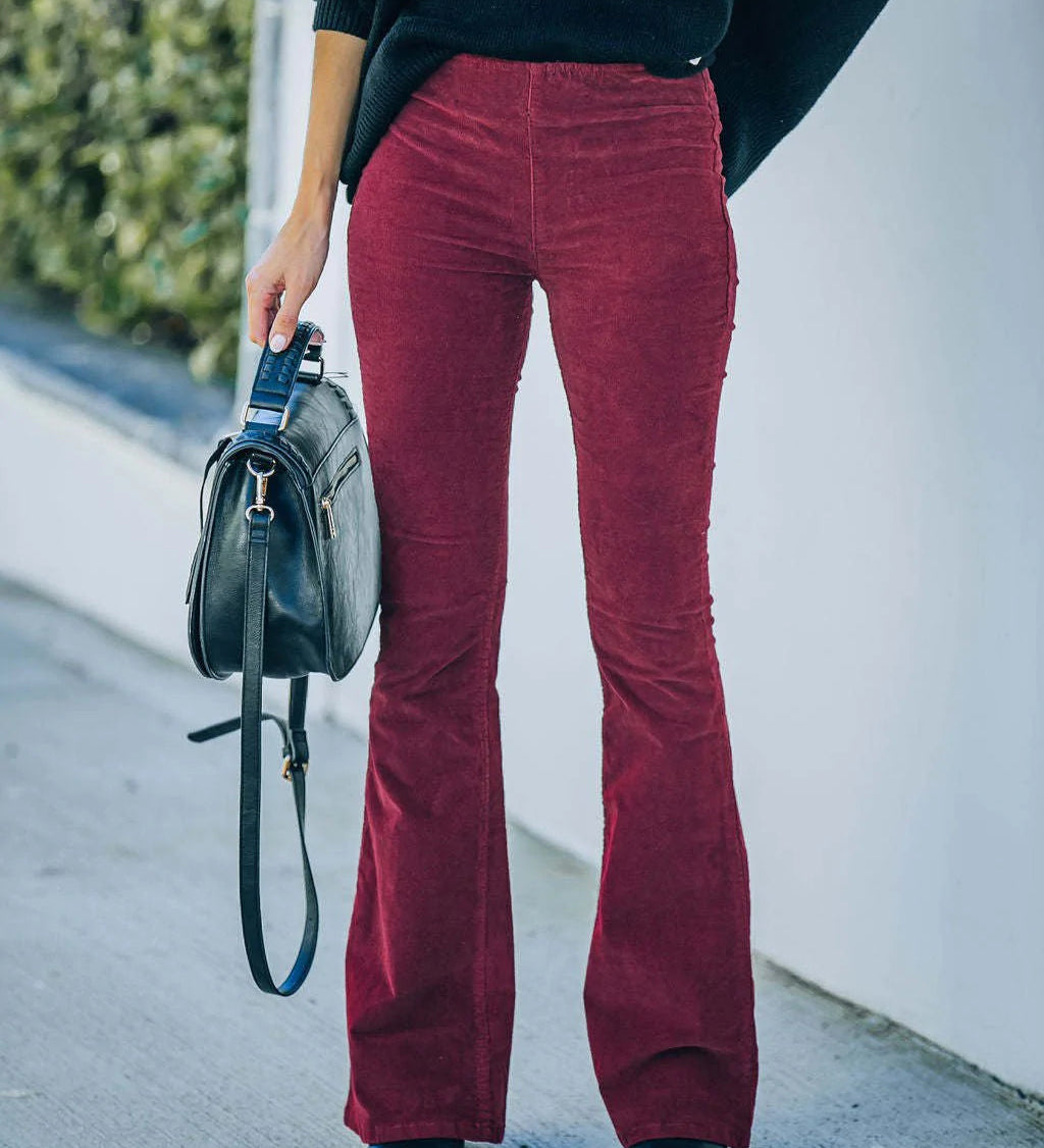 FRANCISCA™ – CALÇAS FLARE CONFORTÁVEIS