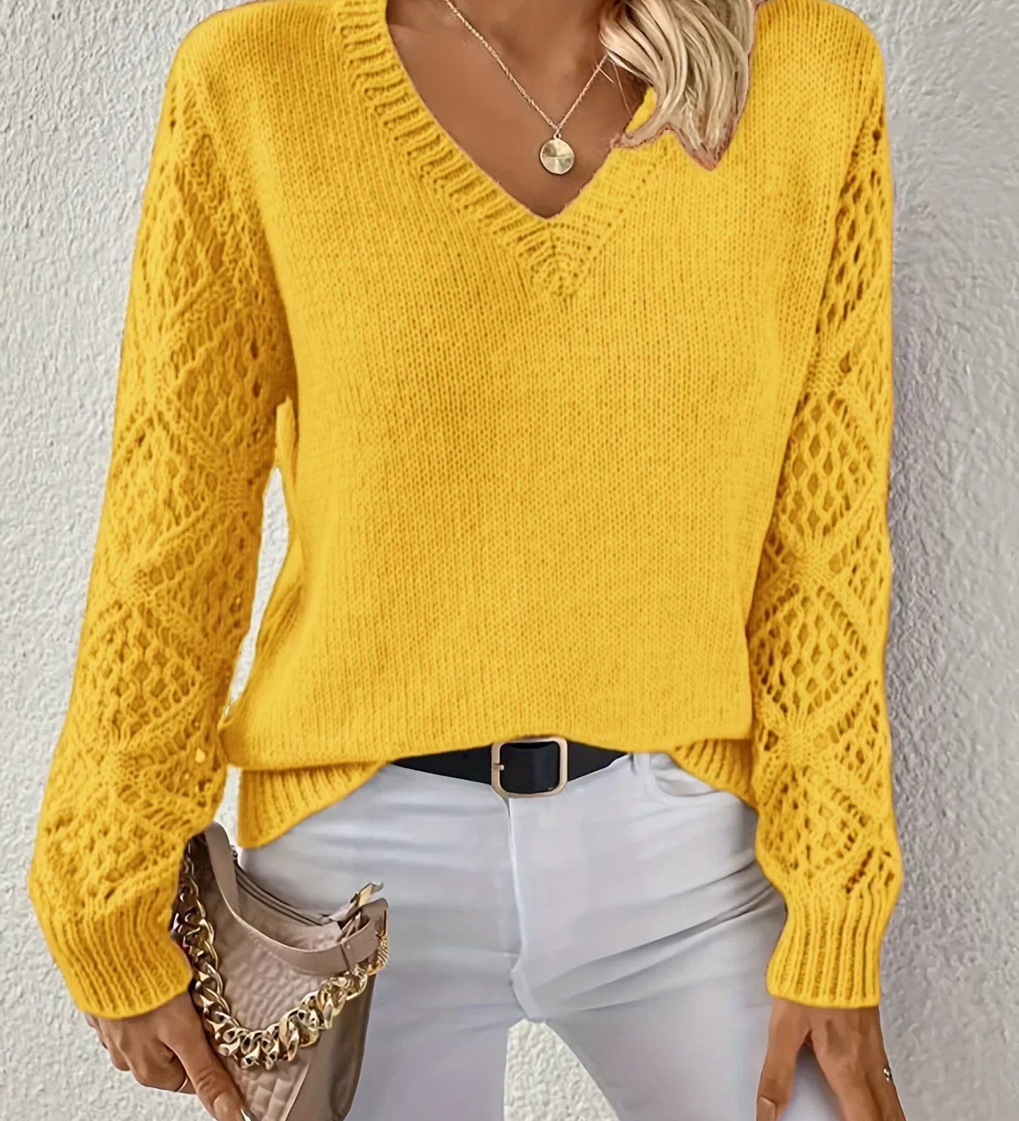 ZENA™ – CAMISOLA CASUAL COM DECOTE EM V