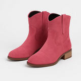 DAKOTA™ – BOTAS COWBOY EM CAMURÇA COM ESTILO INTEMPORAL