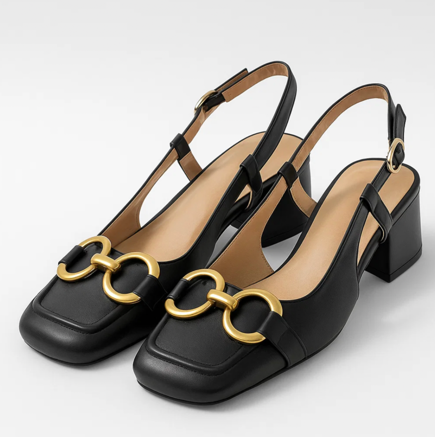 CELINA™ – SLINGBACK ABERTO COM ELEGÂNCIA CONTEMPORÂNEA