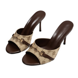 MATILDE™ – SAPATOS DE SALTO COM MONOGRAMA