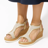 SOFIA™ – SANDÁLIAS ORTOPÉDICAS EM REDE COM CONFORTO TOTAL