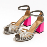 CLARA™ – SAPATOS DE SALTO COM SALTO LARGO, ELEGÂNCIA E CONFORTO