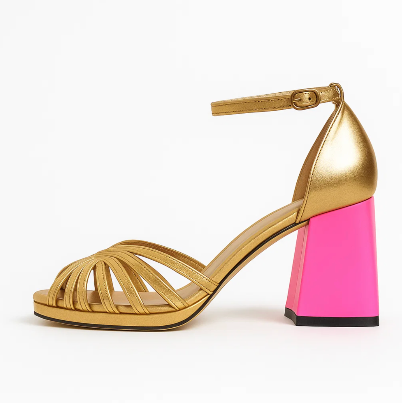 CLARA™ – SAPATOS DE SALTO COM SALTO LARGO, ELEGÂNCIA E CONFORTO