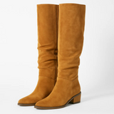 URSA™ – BOTAS LONGAS DE VELUDO FEMININAS