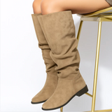DONE™ – BOTAS CASUAIS FEMININAS COM CANO FRANZIDO