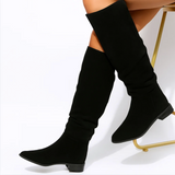 DONE™ – BOTAS CASUAIS FEMININAS COM CANO FRANZIDO