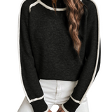 ELLE™ – CAMISOLA DE GOLA ALTA CONFORTÁVEL