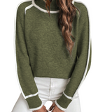 ELLE™ – CAMISOLA DE GOLA ALTA CONFORTÁVEL