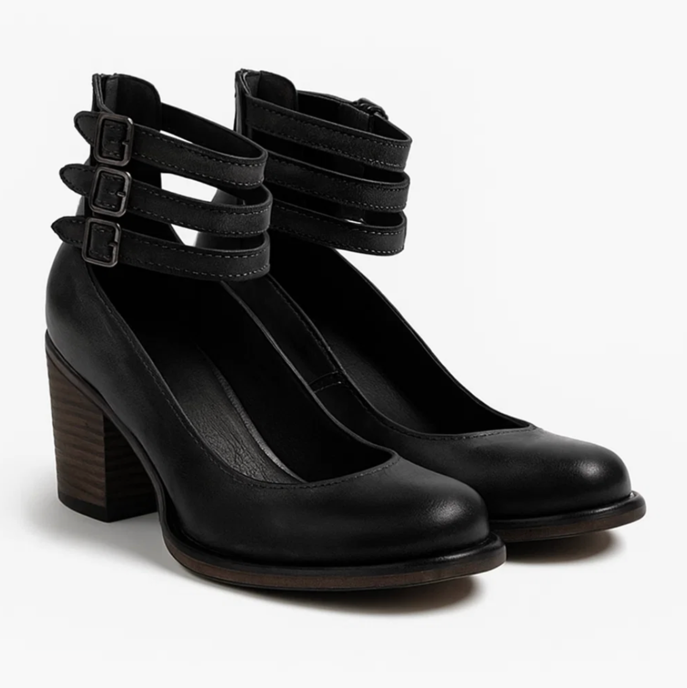 ADELE™ – SAPATOS DE SALTO EM COURO