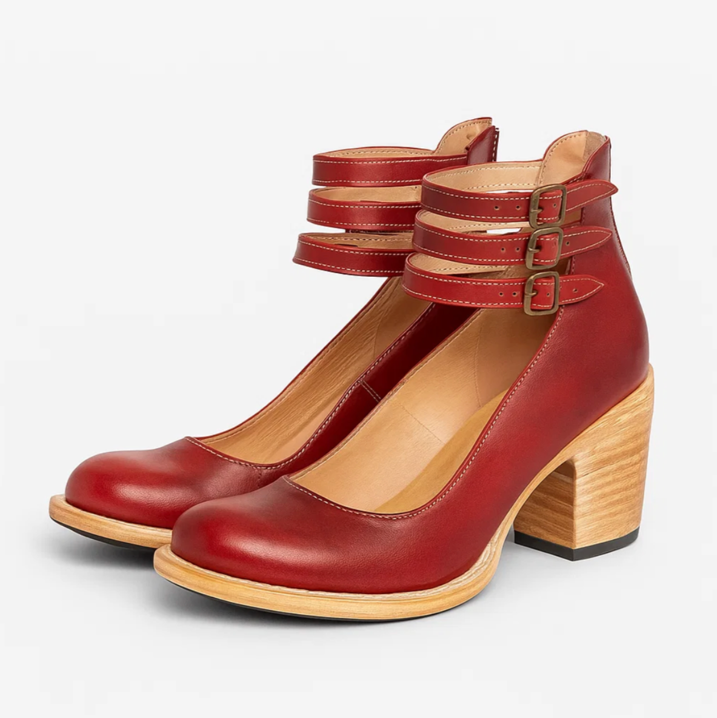 ADELE™ – SAPATOS DE SALTO EM COURO