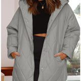 SUSANA™ – CASACO DE INVERNO OVERSIZE COM CAPUZ