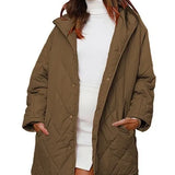 SUSANA™ – CASACO DE INVERNO OVERSIZE COM CAPUZ