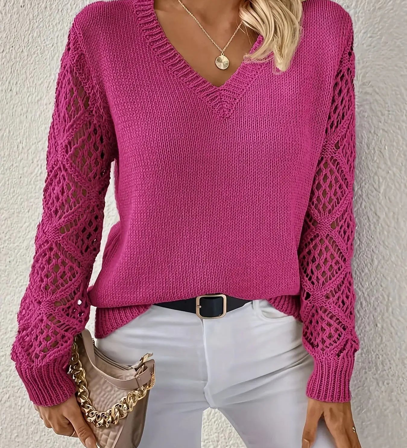 ZENA™ – CAMISOLA CASUAL COM DECOTE EM V