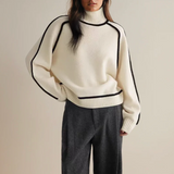 AUREA™ – CAMISOLA DE GOLA ALTA ELEGANTE E QUENTE