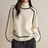 AUREA™ – CAMISOLA DE GOLA ALTA ELEGANTE E QUENTE